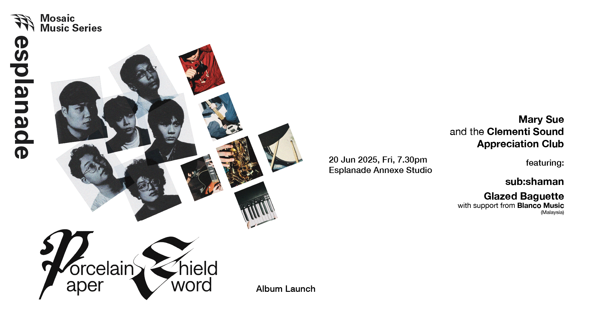 Porcelain Shield, Paper Sword Album Launch