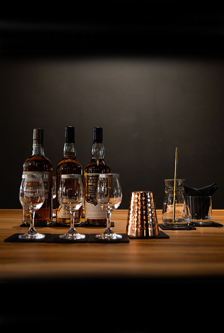 Exclusive gifts and whisky flights at The Grande Whisky Museum